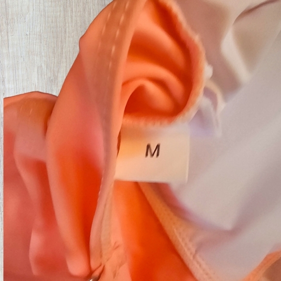 🔖Final Sale! Feraswim NWT Coral 2 pc Tankini Swimsuit with Tiered Ruffle Top - Picture 12 of 15